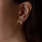 Elena Hoop Earring (Gold)