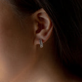 Elena Hoop Earring (Silver)