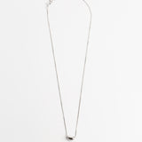 Fabia Pendant Necklace - silver