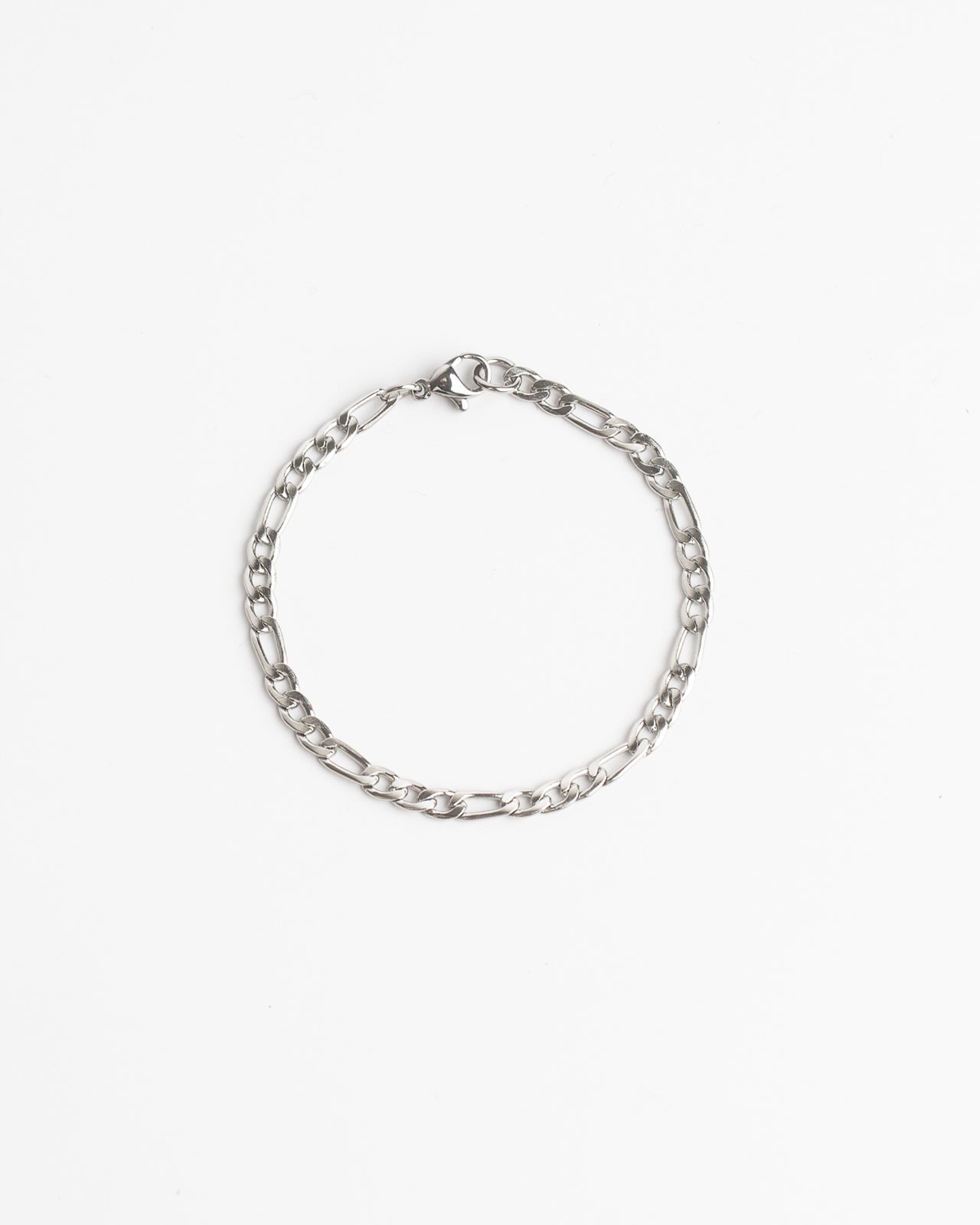 Figaro Bracelet (Silver)