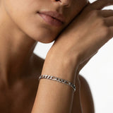 Figaro Petite Bracelet (Silver)