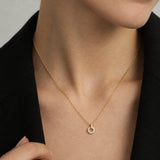Iris Pendant Necklace