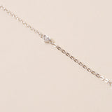 Silver Heart Bracelet