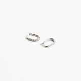 Lia Silver Huggie