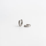 Livia Huggie Earring - Silver