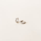 Livia Huggie Earring - Silver