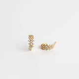 Mira Mini Half Hoop Earring
