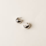 Mini Dome Earring (Silver)