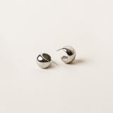 Mini Dome Earring (Silver)