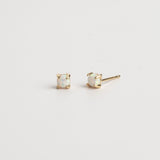 Opal Stud Earring