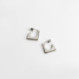 Orla Midi Hoop Earring (Silver)