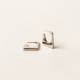 Orla Midi Hoop Earring (Silver)