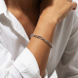 Paperclip Bracelet Silver