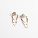 Pearl Drape Earring