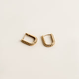 Porto U Hoop Earrings