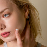 Two-Tone Half Hoops
