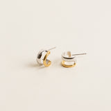 Two-Tone Half Hoops