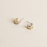 Two-Tone Half Hoops