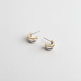 Two-Tone Half Hoops