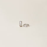 Elena Hoop Earring (Silver)