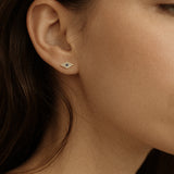 Evil Eye Stud Earrings