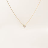 Fleur Pendant Necklace - Gold