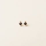 Heart Stud Earring - silver