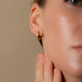 Livia Huggie Earring - Gold