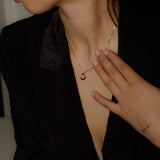 Moon Crescent Mini Necklace