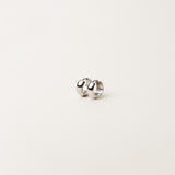 Sloane Mini Hoop Earring - silver